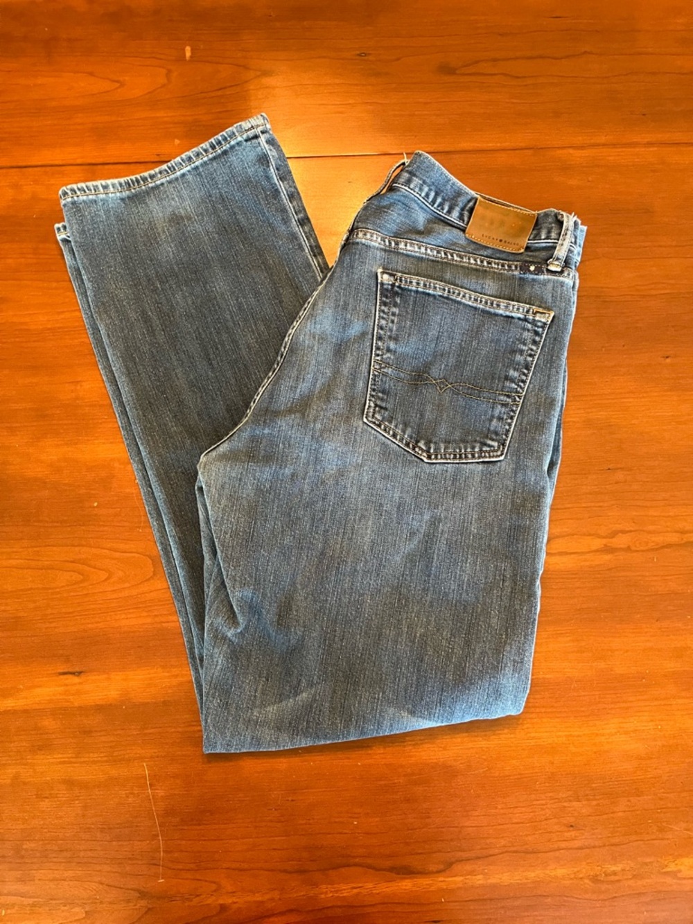 Lucky Brand 181 Relaxed Straight Jeans Medium Wash Men’s 34x32